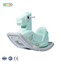 High quality baby rotatingl toddler walker plastic kids cartoon rocking horse ride on animals toy