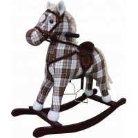 Music Lovely Stuffed Plush Toys Baby Rocking Horse