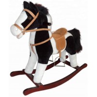 Music Lovely Stuffed Plush Toys Baby Rocking Horse